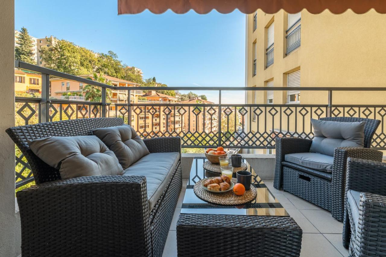 Appartement Familial, Terrasse, Val Des Castagnins Ментона Экстерьер фото