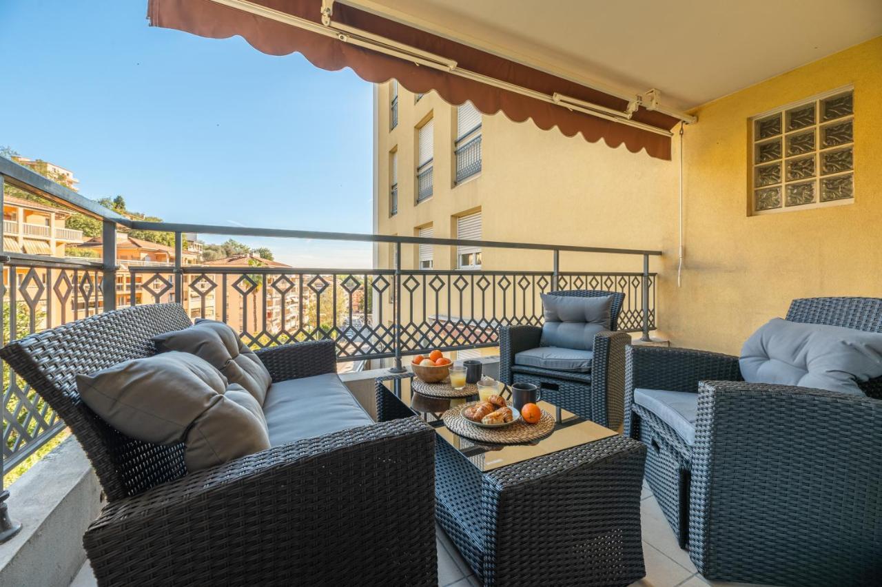 Appartement Familial, Terrasse, Val Des Castagnins Ментона Экстерьер фото
